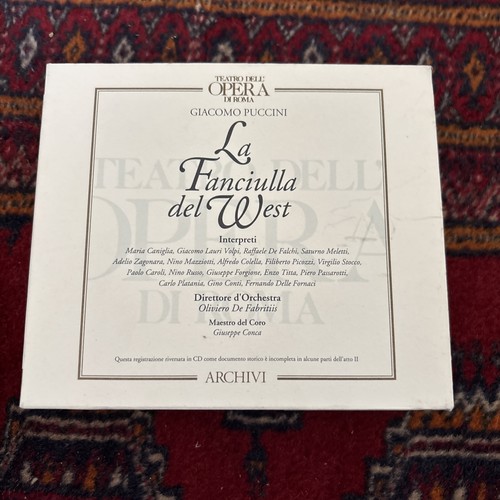 Puccini fanciulla del - la,