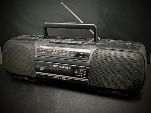 Radiocassetta vintage boombox - vintage,