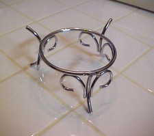 Espositore vintage argento