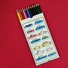 COLORI PASTELLI MATITE GADGET PROMOZIONALE FIAT CONCESSIONARIA PROMO 500 600 C -