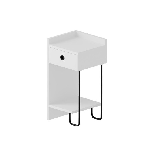 Comodino sirius bianco con - sirius,