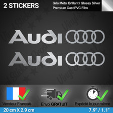 Compatibile Con Audi 2 Adesivi