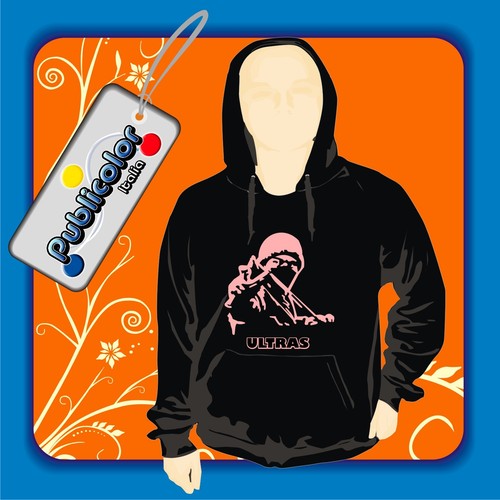 Felpa cappuccio ultras - felpa,
