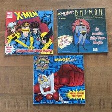 EDIGAMMA LOTTO ALBUM X-MEN BATMAN SAMURAI SYBER SQUAD