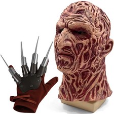 Halloween Freddy set maschera