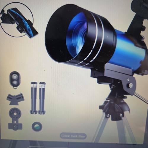 150x telescopio 70mm apertura - 150x,
