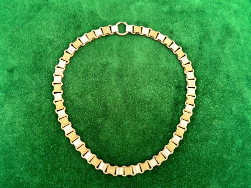Collana dorata catena - dorata, libro
