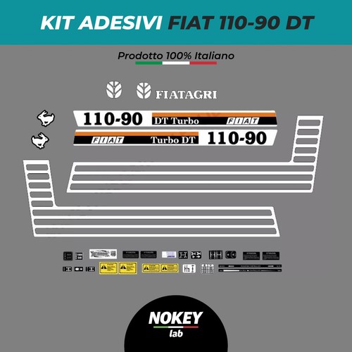 Fiat 110 turbo adesivi - dt,