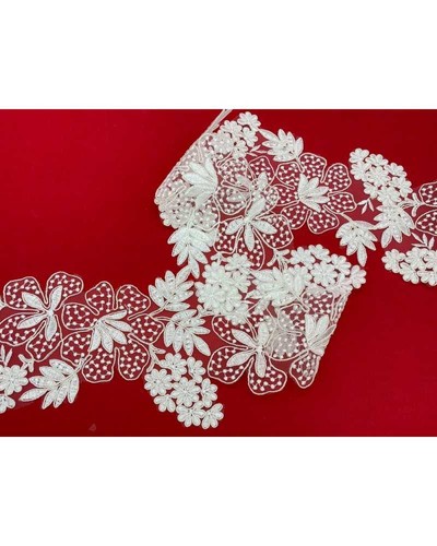 Passamaneria tulle pizzo - cm,