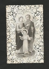 IMAGE PIEUSE CANIVET BOUASSE LEBEL ET FILS  SAINTE FAMILLE JOSEPH MARIE JESUS