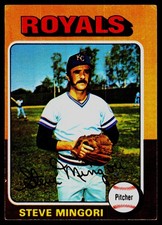 1975 Topps #544 Steve Mingori