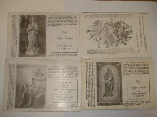 Lotto cartoline religiose - di,