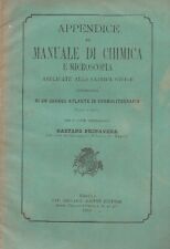 APPENDICE MANUALE CHIMICA