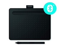 Tavoletta Grafica Wacom Intuos Small con bluetouth integrato; nera; con penna.