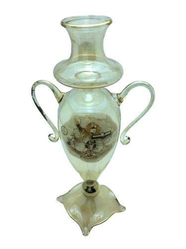 Vaso fiore vetro soffiato - vaso,
