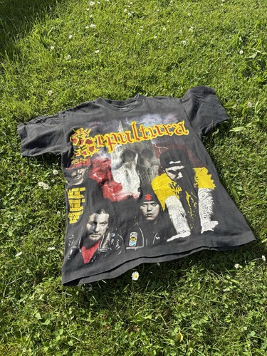 Camicia sepultura band anni - camicia,