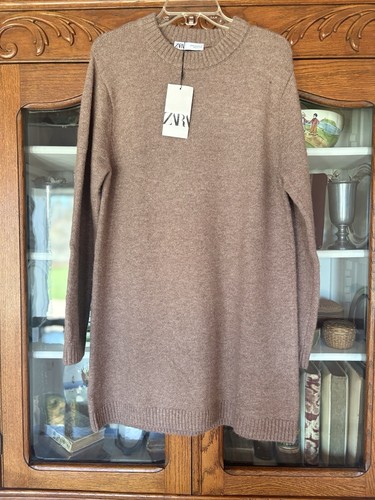 Abito maglione girocollo - abito,