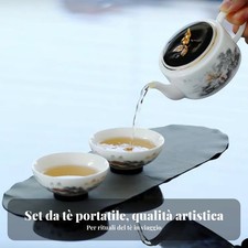 4 Pezzi Set da Tè da Viaggio