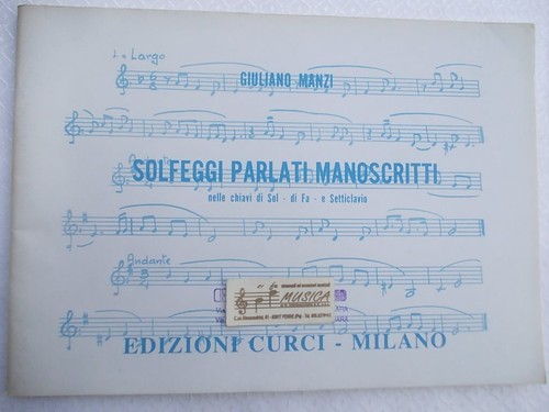 Giuliano manzi solfeggi - giuliano,