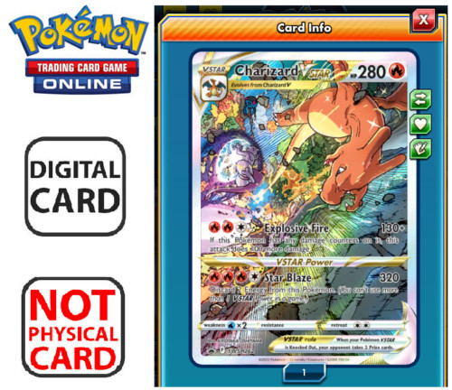 Charizard astro swsh262 - astro,