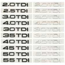 Audi tdi emblemas - audi, del