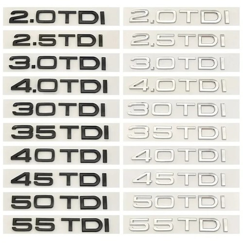 Audi tdi emblemas del - tdi,