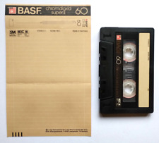 Mc Basf Chromdioxid Super II 60 Musicassetta Vintage Compact Cassette Tape Audio
