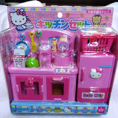 Hello kitty play kitchen mini - kitty,