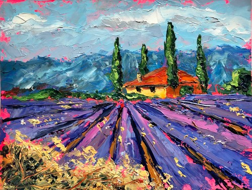 Dipinto olio originale arte - olio,