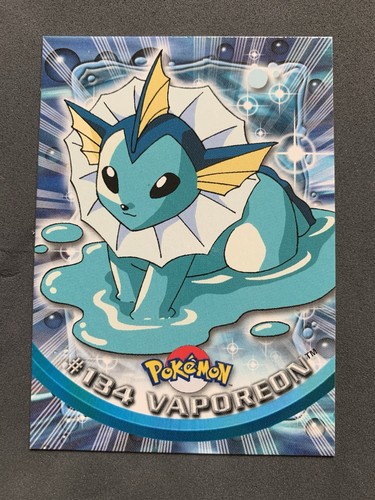 Pokémon topps vaporeon - pokémon,