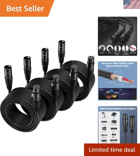 Cavo xlr 4 - xlr, ft