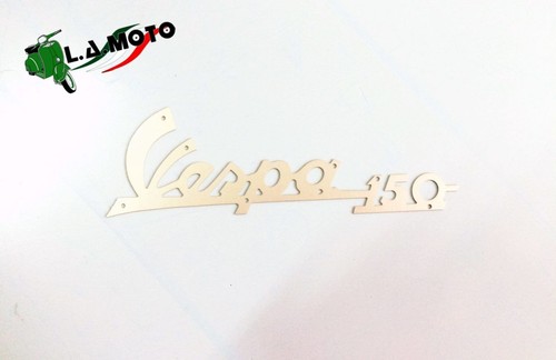 Scritta anteriore alluminio - scritta,