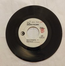 Vinile 45 Giri Gruppo Italiano Sole D'agosto - Aida Cooper I'll go crazy