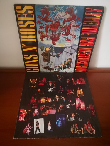 Guns roses appetite for - -,