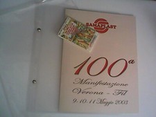 CHIAMAGRATIS TELECOM SAMAPLAST PUZZLE PIANTA VERONA 100° MANIFES. VERONAFIL 2003