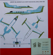 Decalcomanie - 1/72: LEARJER