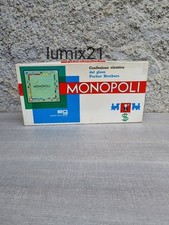 MONOPOLI LIRE VINTAGE Scatola rettangolare Completo Monopoly anni '80