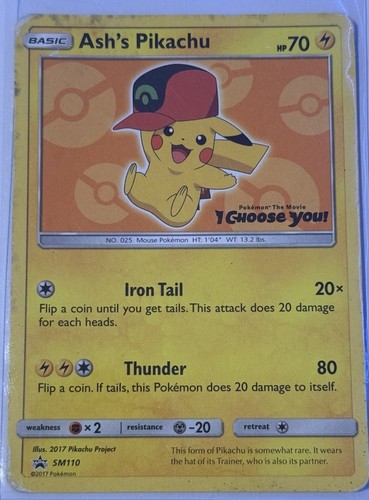 Ash pikachu 110 - pikachu, sm