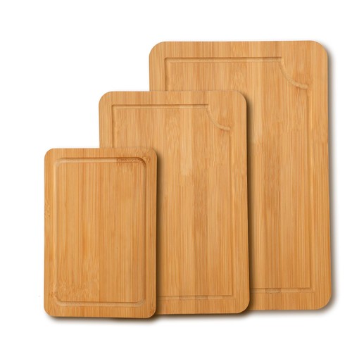 Set taglieri legno bambù - set,