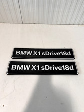 Copri targa BMW X1 sDrive 18d