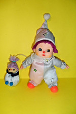 VINTAGE 80s MINI CLOWN DOLL