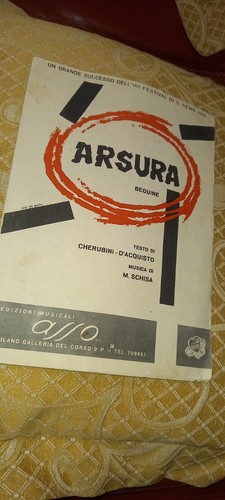Spartito arsura festival - arsura,