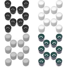 10x Tappo per Tubo Tondo Terminale Rotondi Plastica Copriforo Mobili Sedia Piedi
