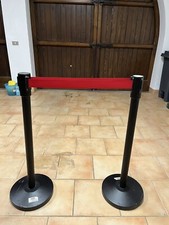 Colonnine Separacode, Paletti In Acciaio E Corde Rosse