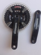 Guarnitura bici MTB e/o gravel, 3 rapporti, marcata SHIMANO DUAL SIS