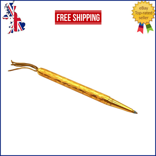Mini penna sfera vintage oro - a,