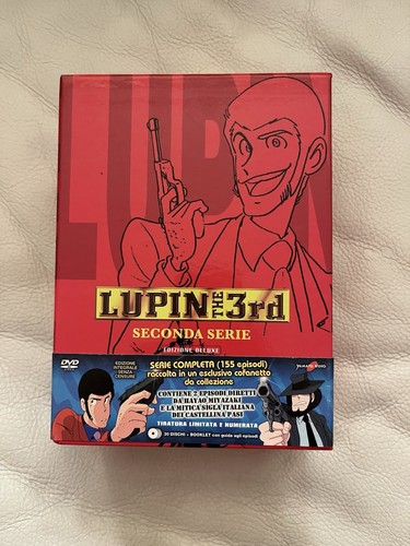 Dvd lupin iii seconda serie - dvd,