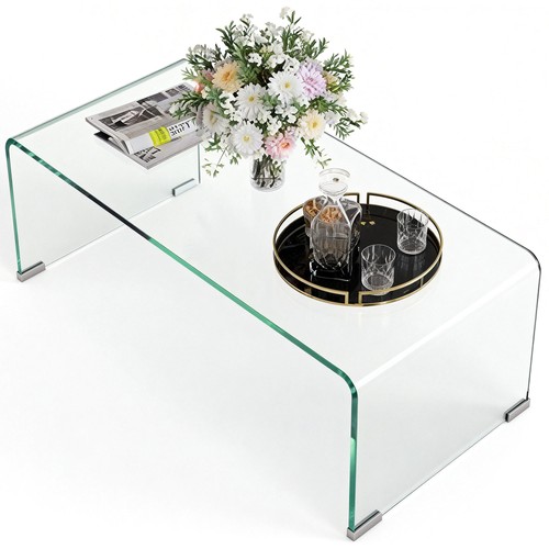 Homcom tavolino vetro - homcom,