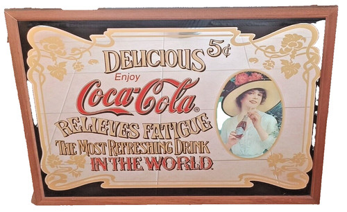Specchio coca cola - 73x54, cm