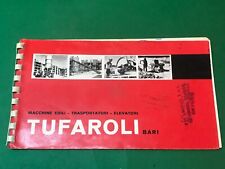 brochure TUFAROLI BARI macchine edili trasportatori elevatori